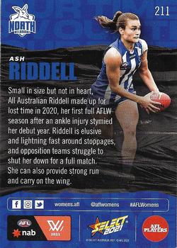 2021 Select AFL Footy Stars #211 Ashleigh Riddell Back